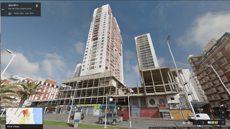 Mar del Plata, Buenos Aires esquina Peatonal San Martin.