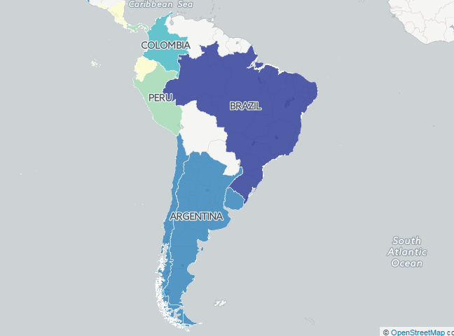 region sudamerica